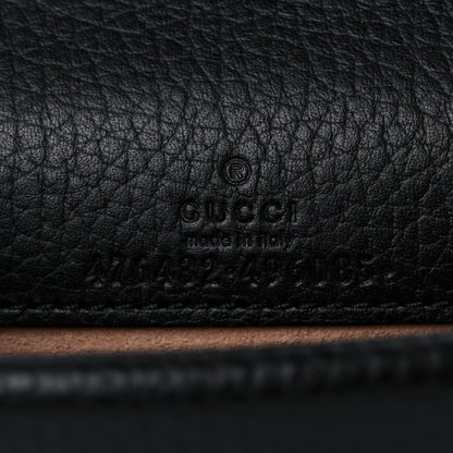 Gucci Calfskin Super Mini Dionysus Shoulder Bag Black 6 of 8