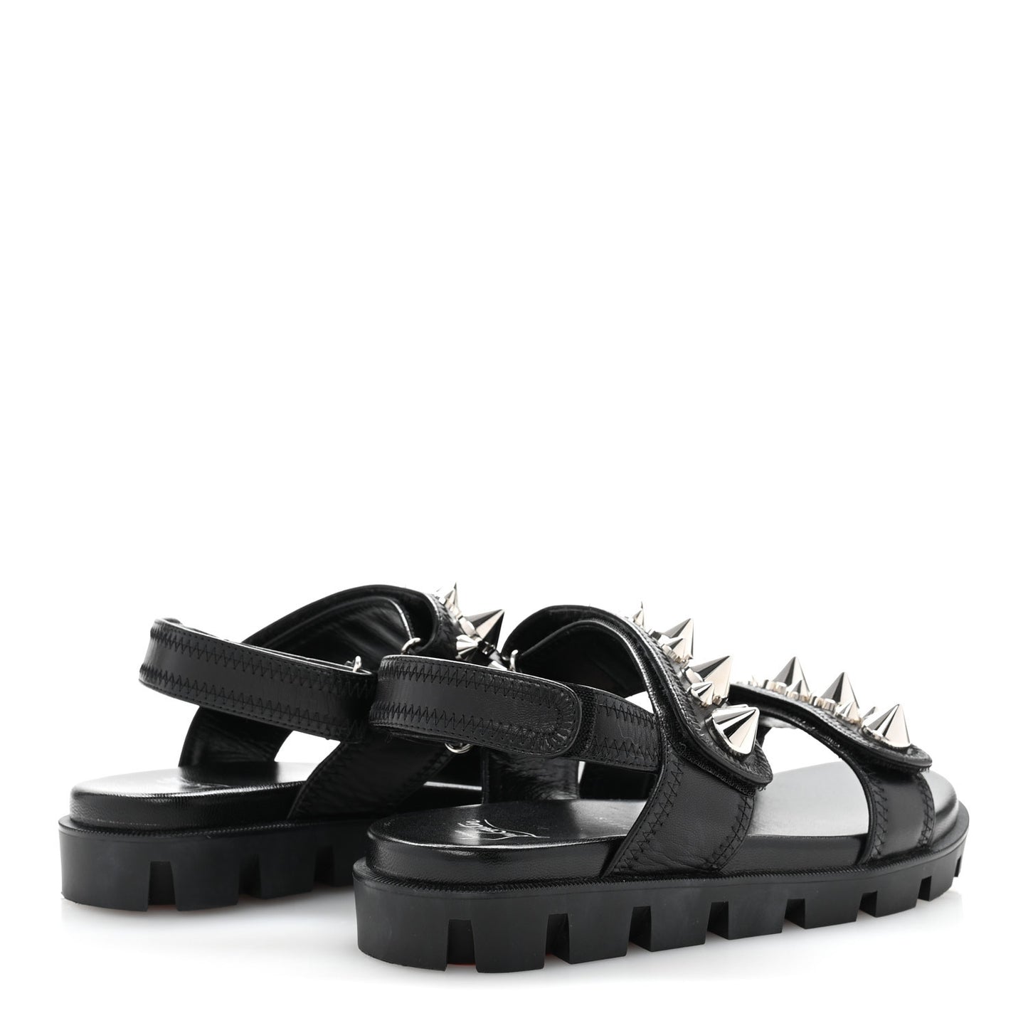 Nappa Spikita Cool Platform Sandals 37.5 Black
