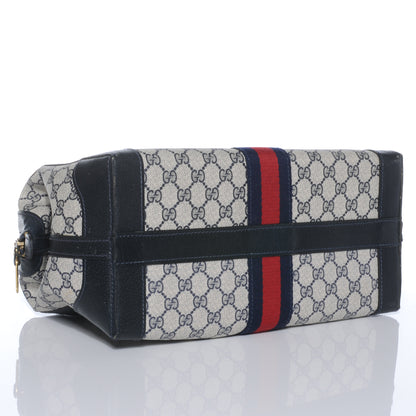 Gucci Monogram Web Boston Navy 4 of 6