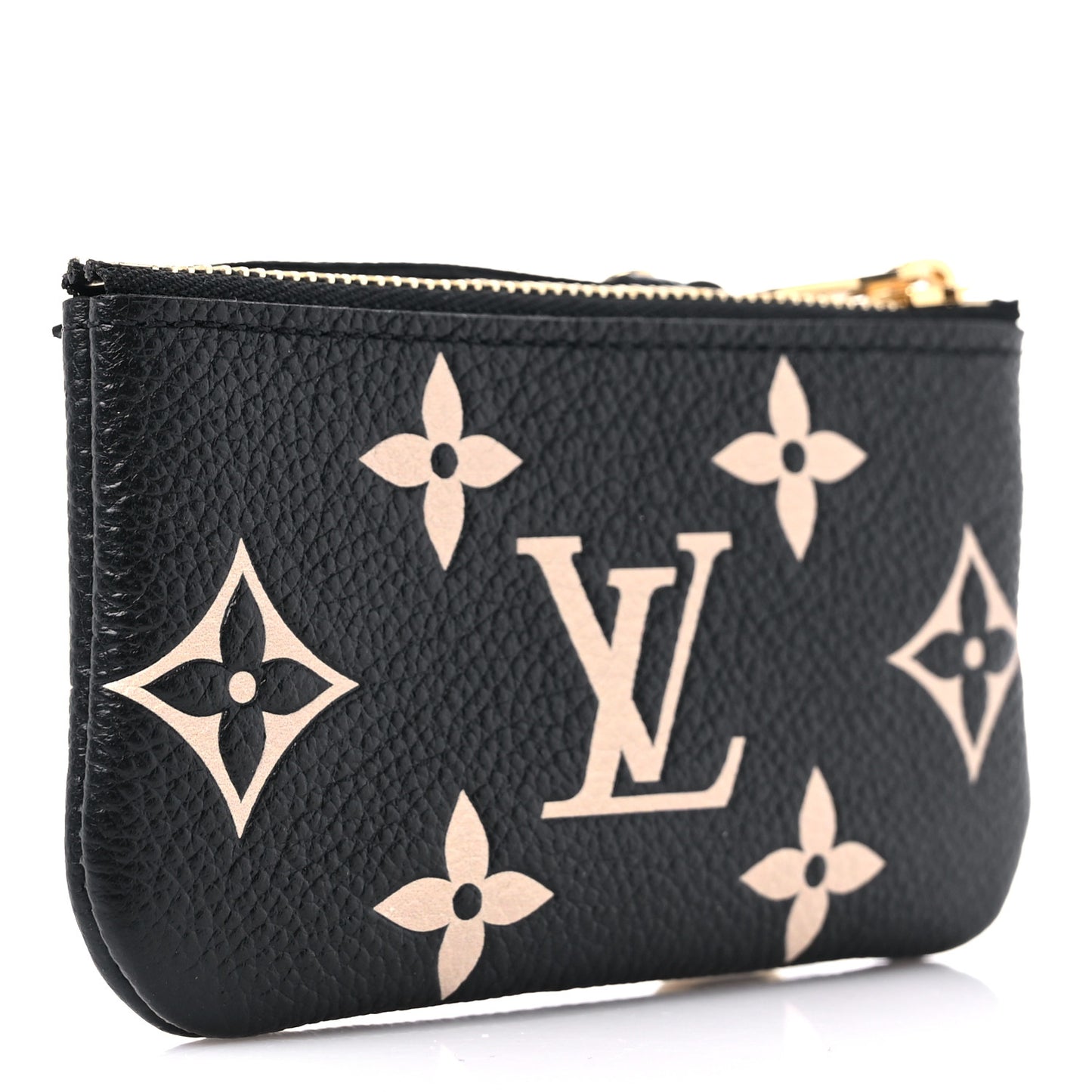 Empreinte Monogram Giant Key Pouch Black Beige