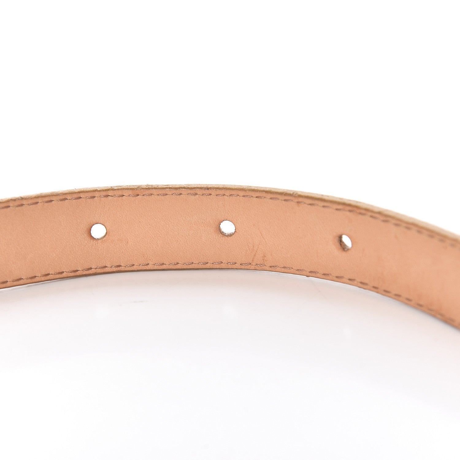 Louis Vuitton Signature LV Initiales Belt 80 32 Gold 7 of 9