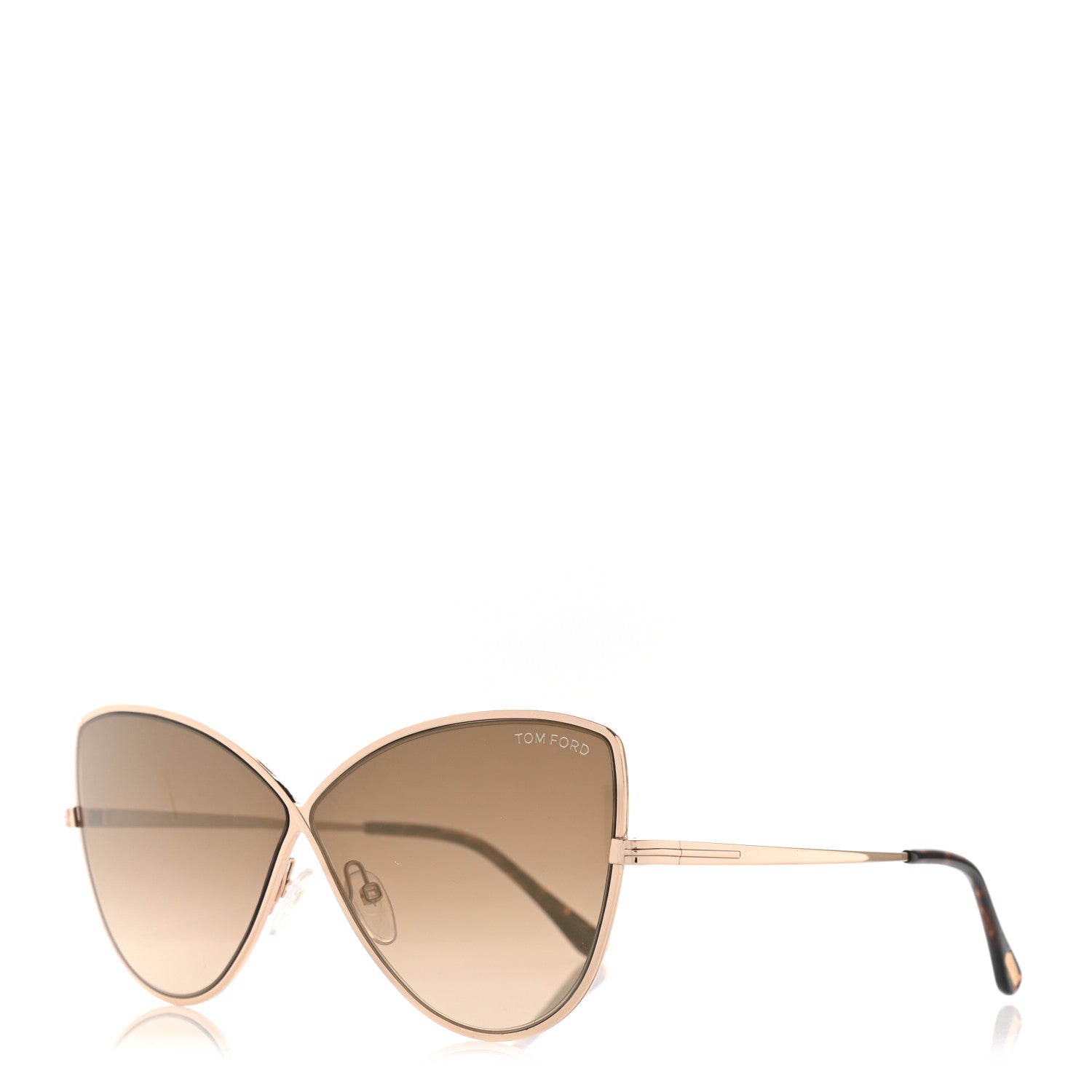 Tom Ford Elise 2 Sunglasses TF569 Gold 1 of 9