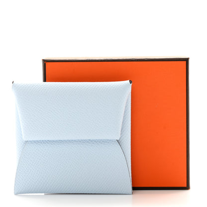 Hermes Epsom Bastia Coin Purse Bleu Brume 7 of 7