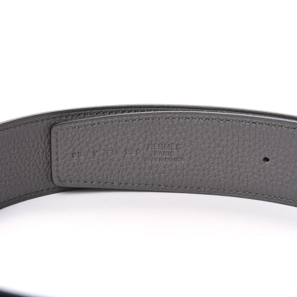 Hermes Box Togo 38mm Constance H Belt 95 Black Etain 4 of 5