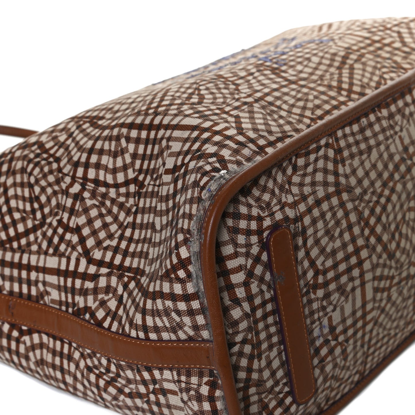 Visetos Large Liz Reversible Shopper Tote Cognac