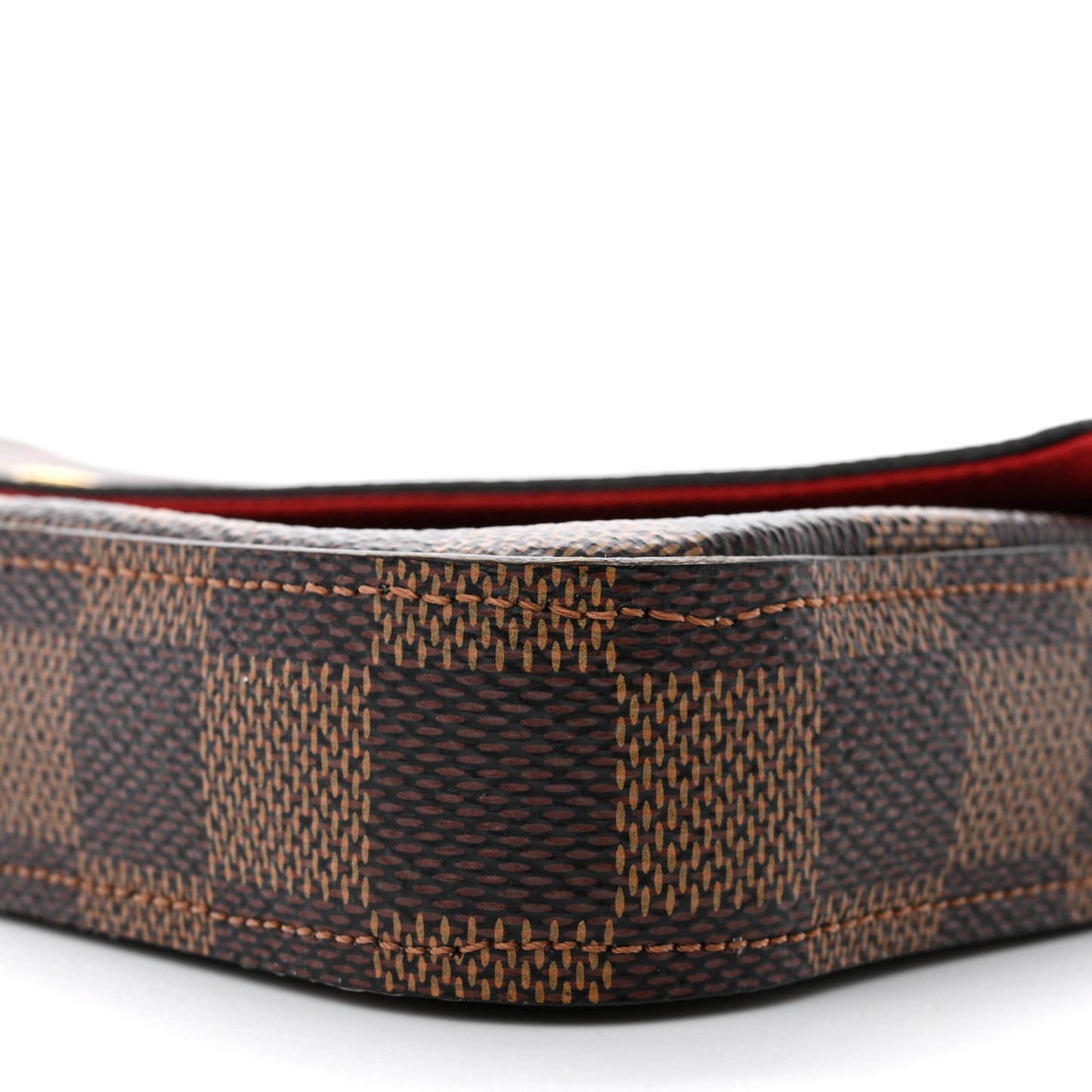 Damier Ebene Pochette Felicie Chain Wallet