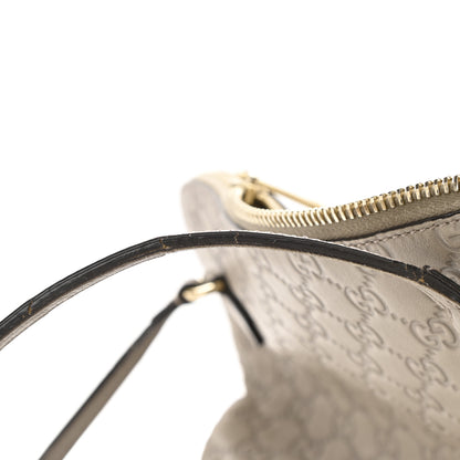 Gucci Guccissima Medium Bree Shoulder Bag Storm Grey 12 of 17