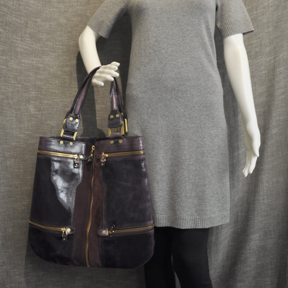 Liquid Patent Suede Monna Purple