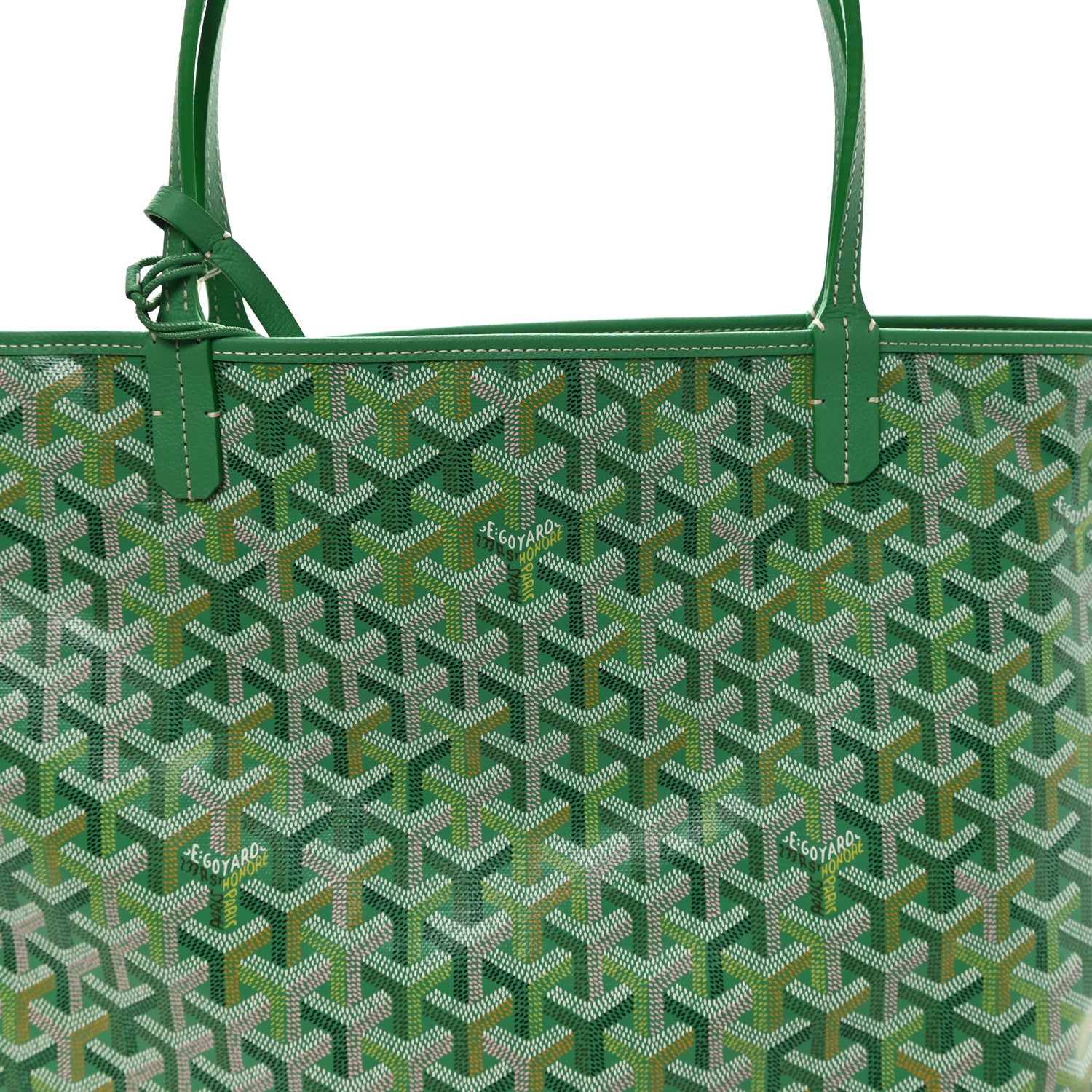 Goyard Goyardine Saint Louis GM Meadow Green 9 of 11