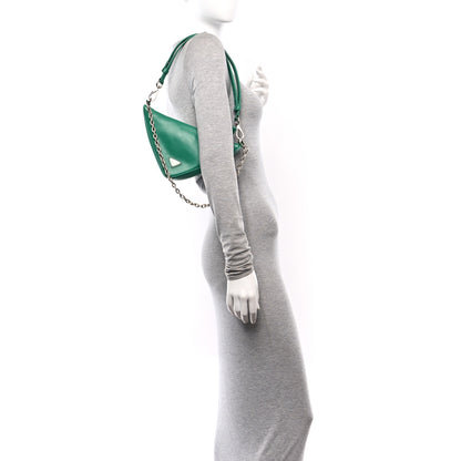 Prada Grace Lux Triangle Logo Embossed Mini Triangle Bag Mango 2 of 10