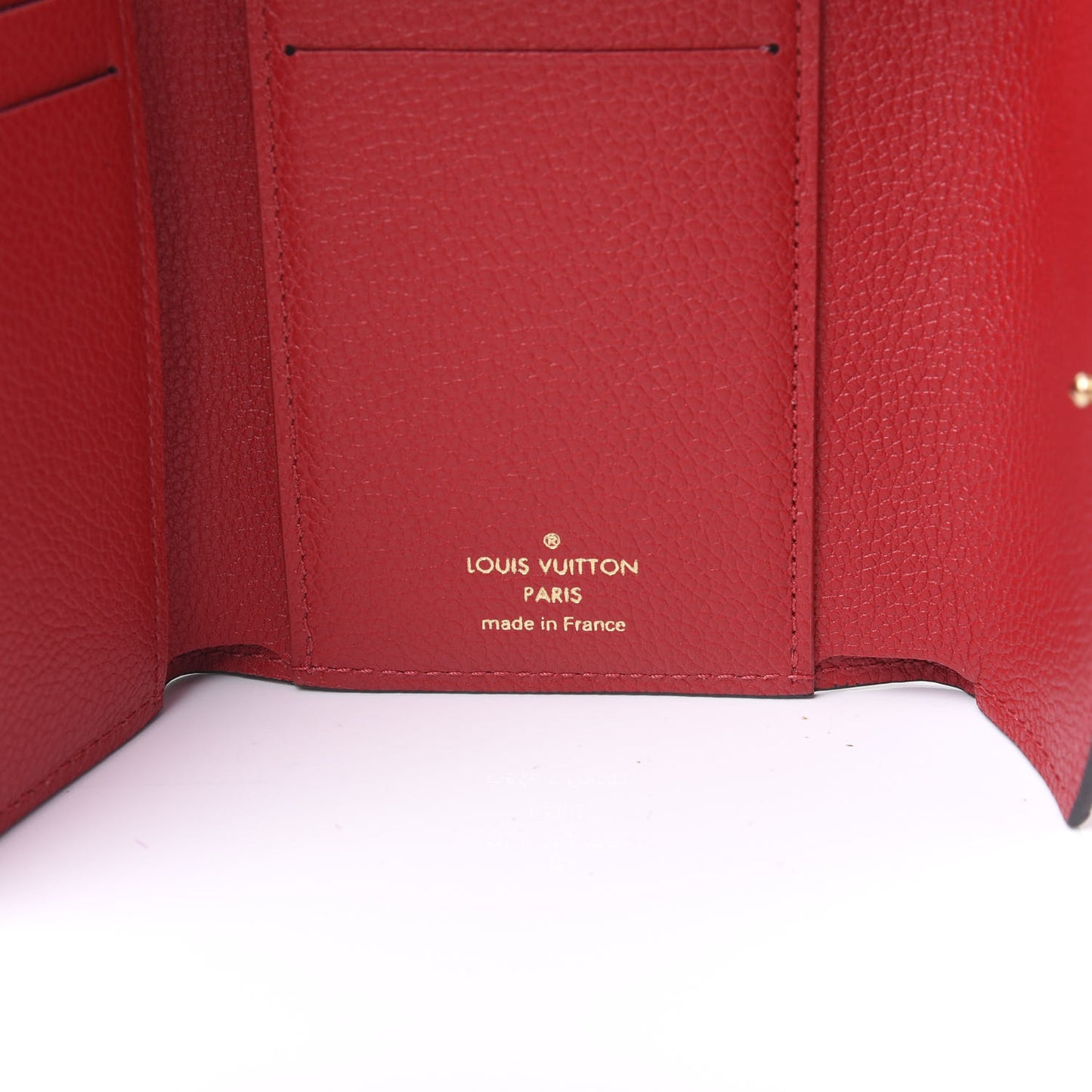 Empreinte Victorine Wallet Scarlet