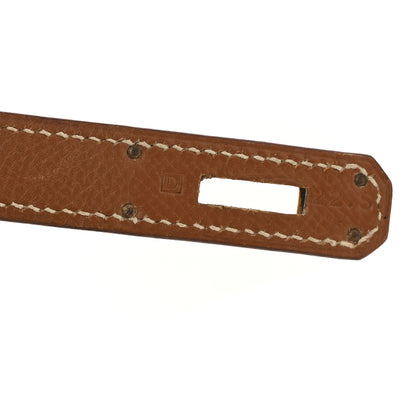 Hermes Courchevel Kelly Sellier 32 Gold 10 of 16