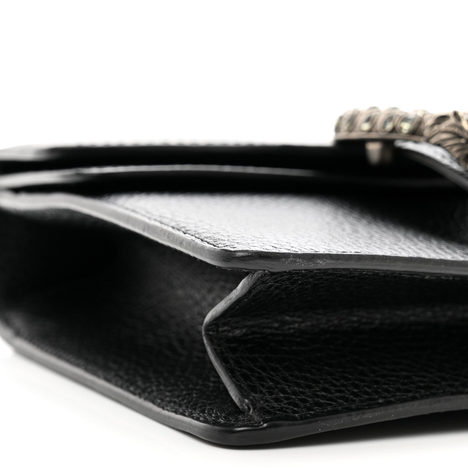 Gucci Calfskin Mini Dionysus Shoulder Bag Black 10 of 12