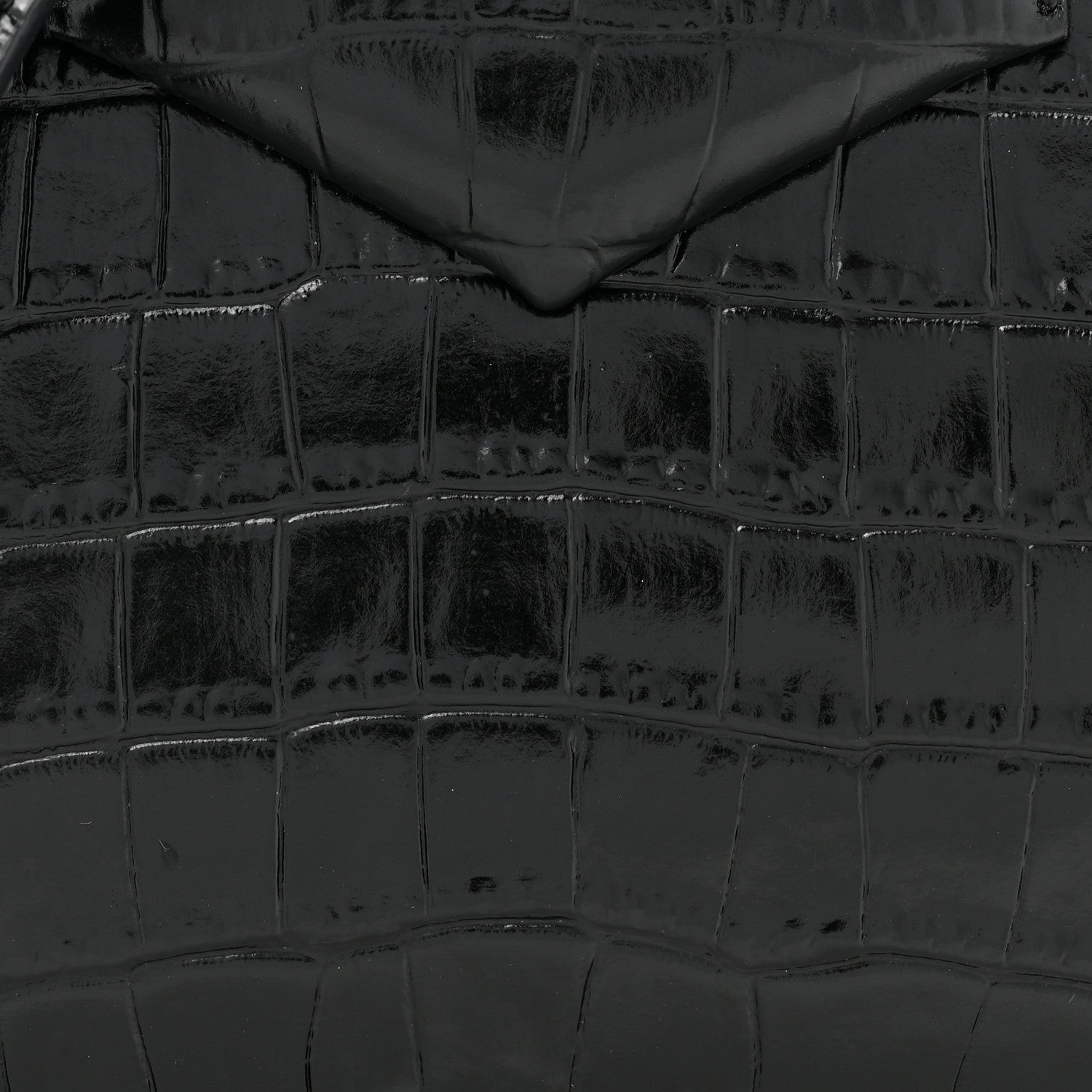 Givenchy Calfskin Crocodile Embossed Nano Antigona Black 7 of 10