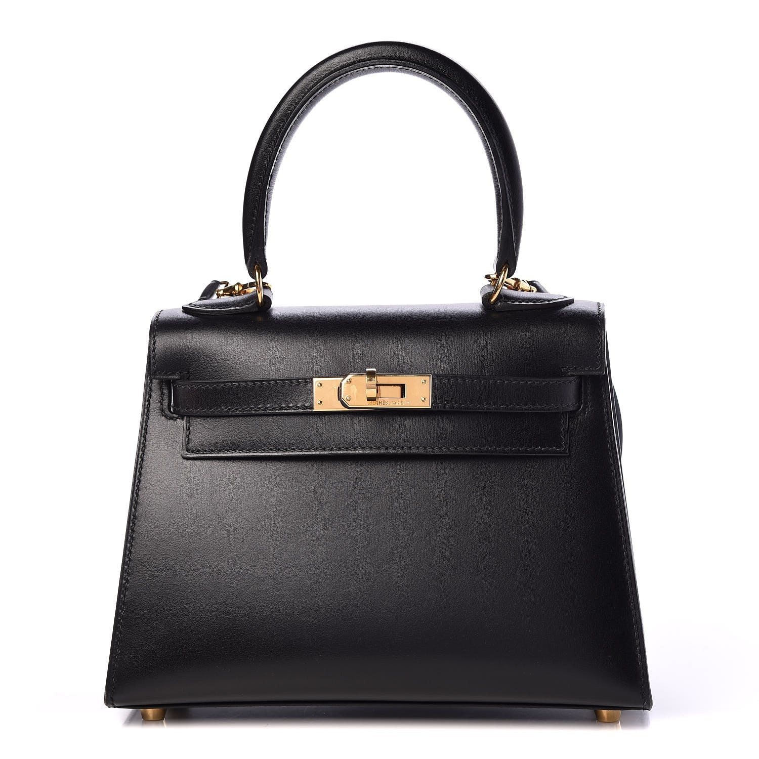 Hermes Box Mini Kelly Sellier 20 Black 1 of 11