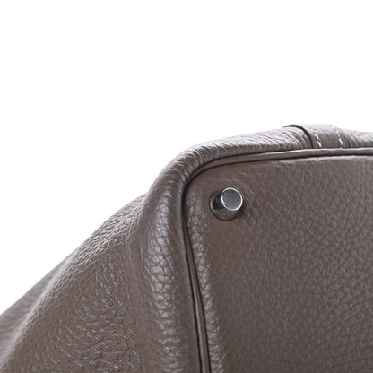 Hermes Taurillon Clemence Picotin Lock 18 PM Etoupe 11 of 13