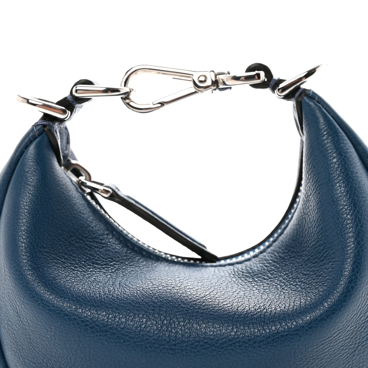 Vitello Grace Matte Nano Fendigraphy Hobo Charm Mirto