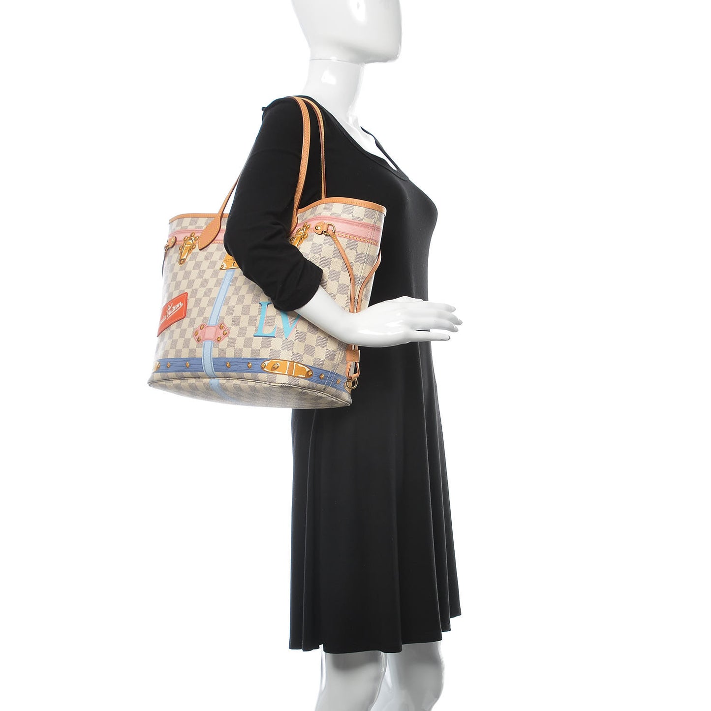 Damier Azur Summer Trunks Neo Neverfull MM