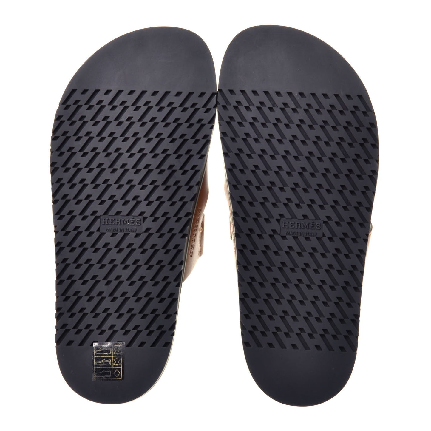 Calfskin Womens Chypre Sandals 37.5 Gold