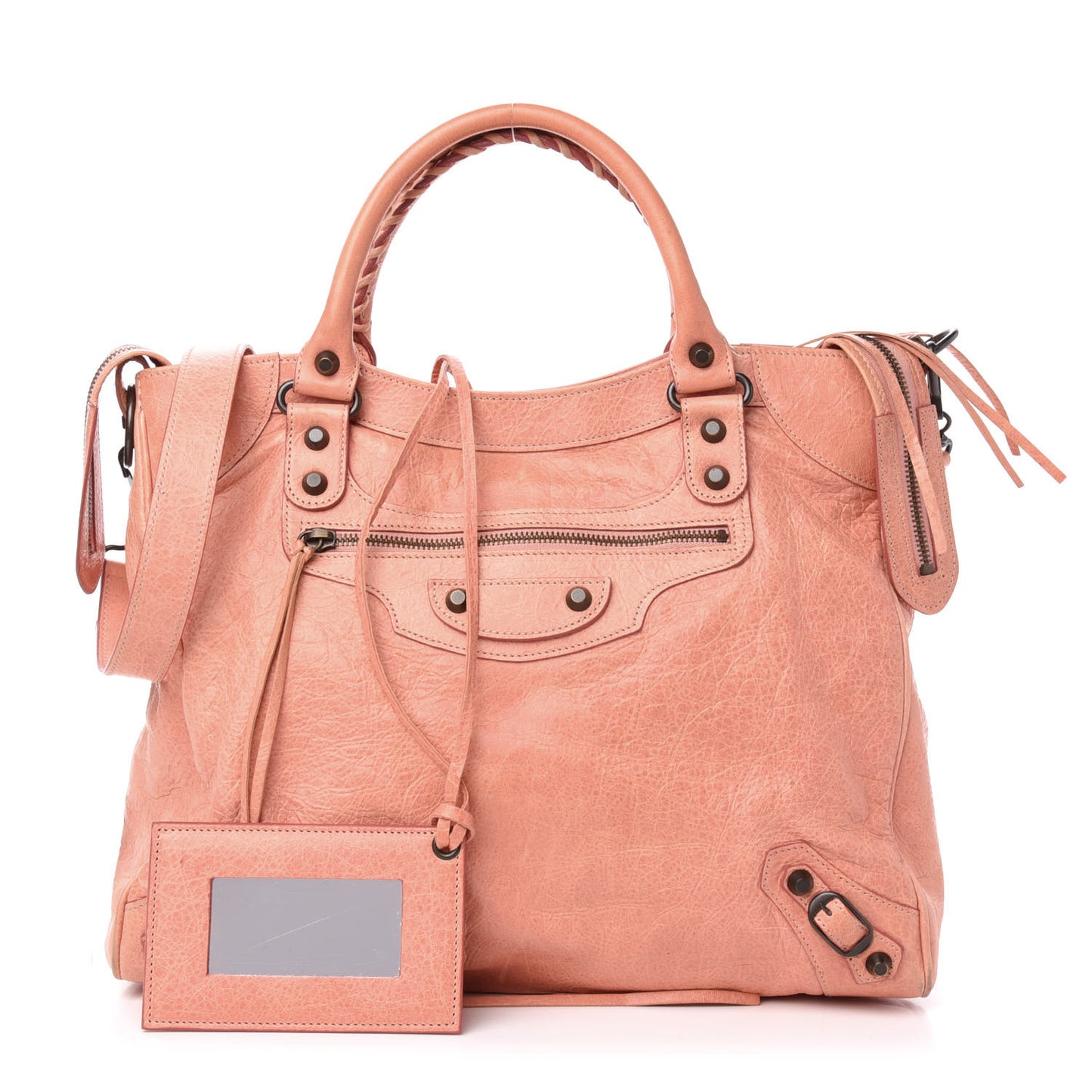 Agneau Classic Hardware Velo Vieux Rose