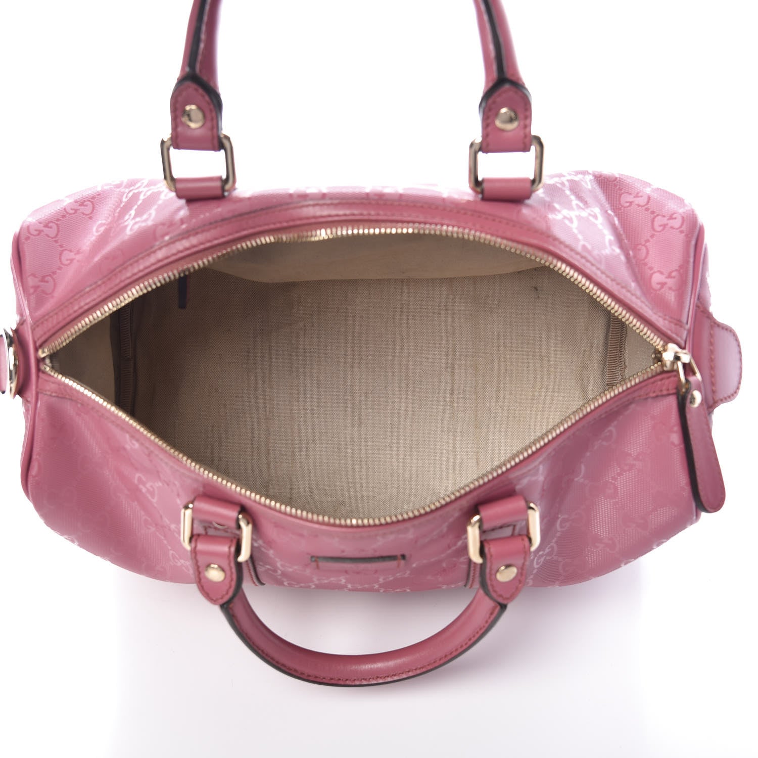 Gucci Imprime Monogram Medium Joy Boston Vintage Rose 5 of 13