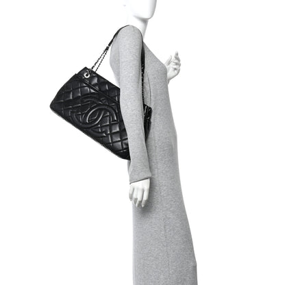 Chanel Caviar Quilted CC Timeless Soft Tote Black 2 of 13