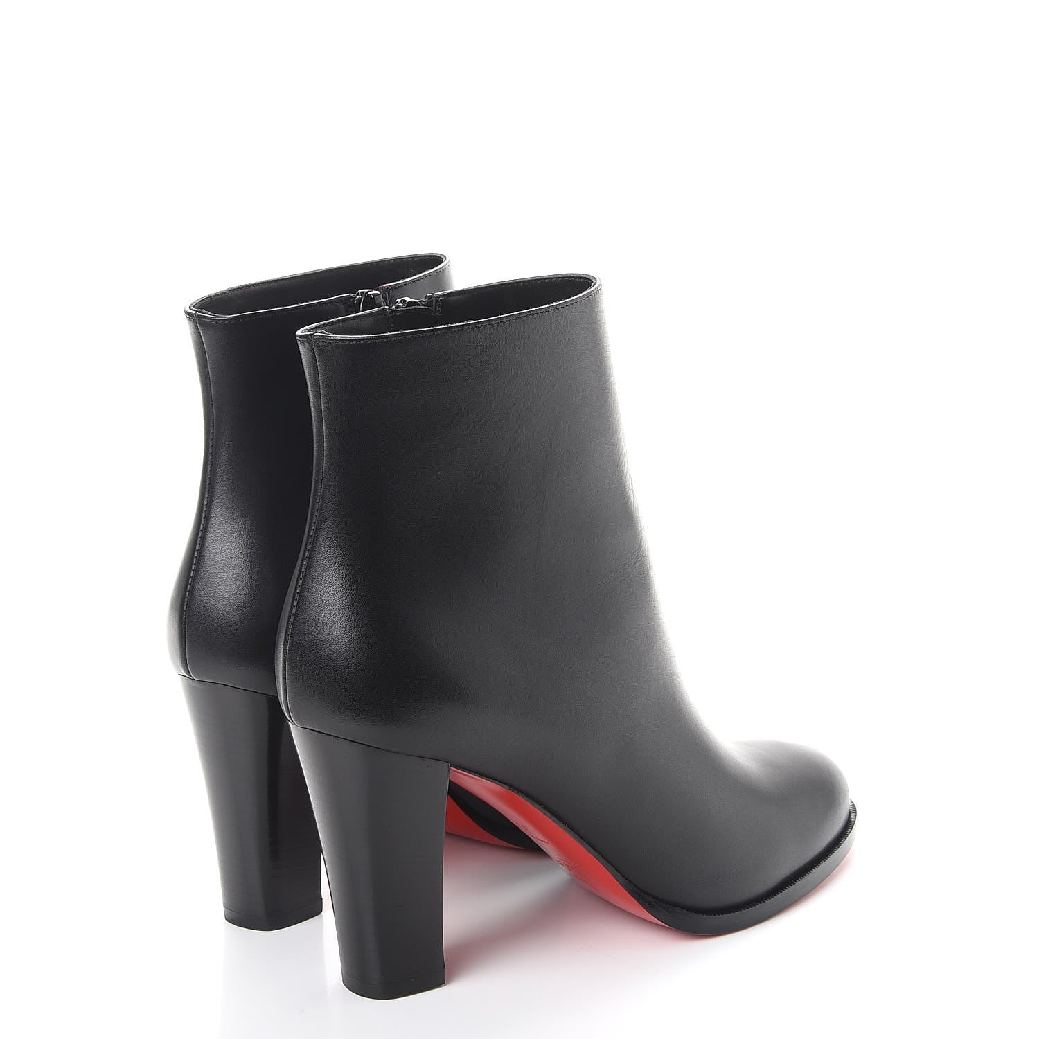 Christian Louboutin Calfskin Adox 85 Ankle Boots 39.5 Black 4 of 9