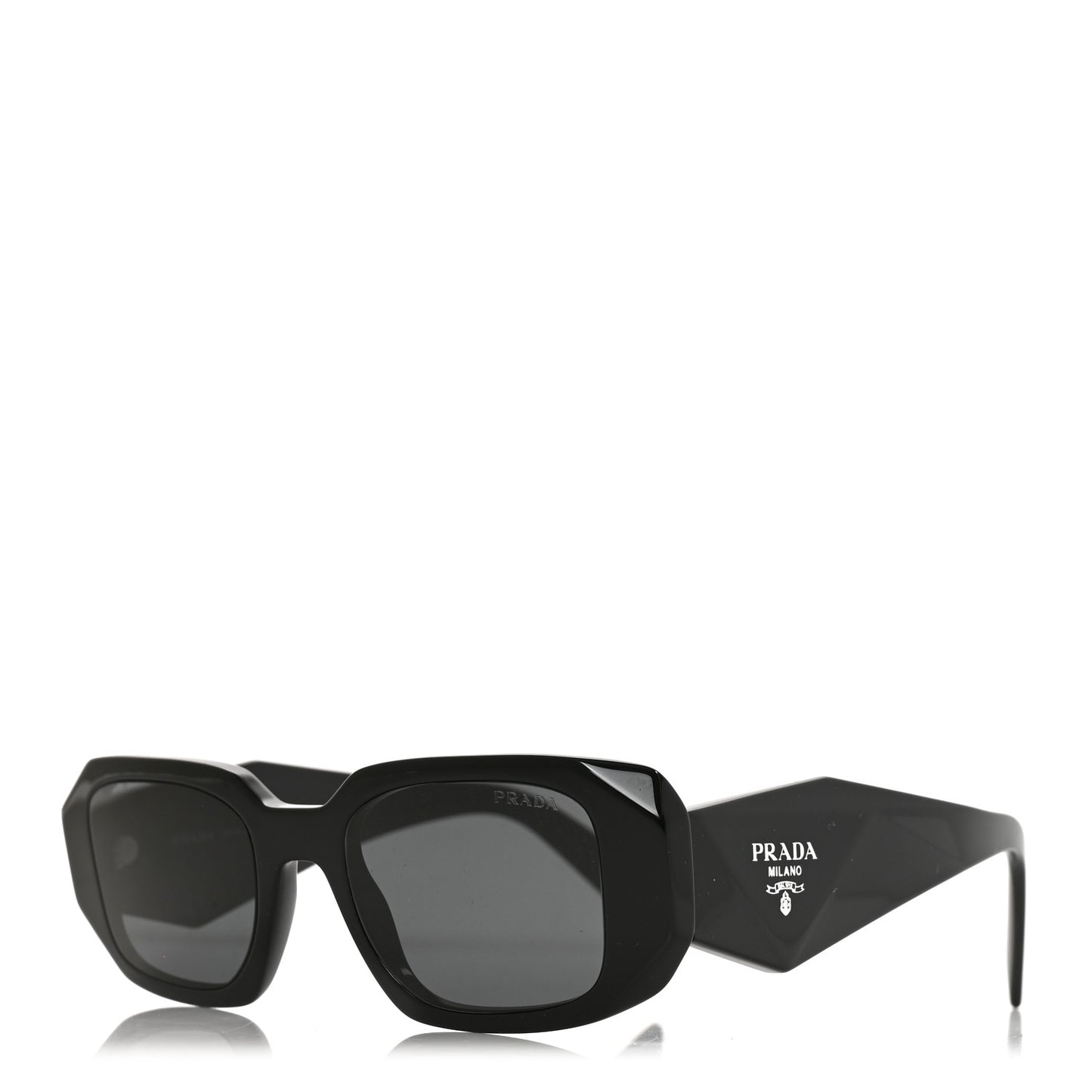 Acetate Symbole Sunglasses SPR 17W Black