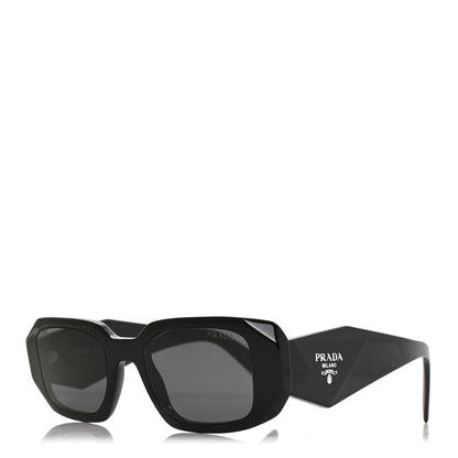 Prada Acetate Symbole Sunglasses SPR 17W Black 1 of 7