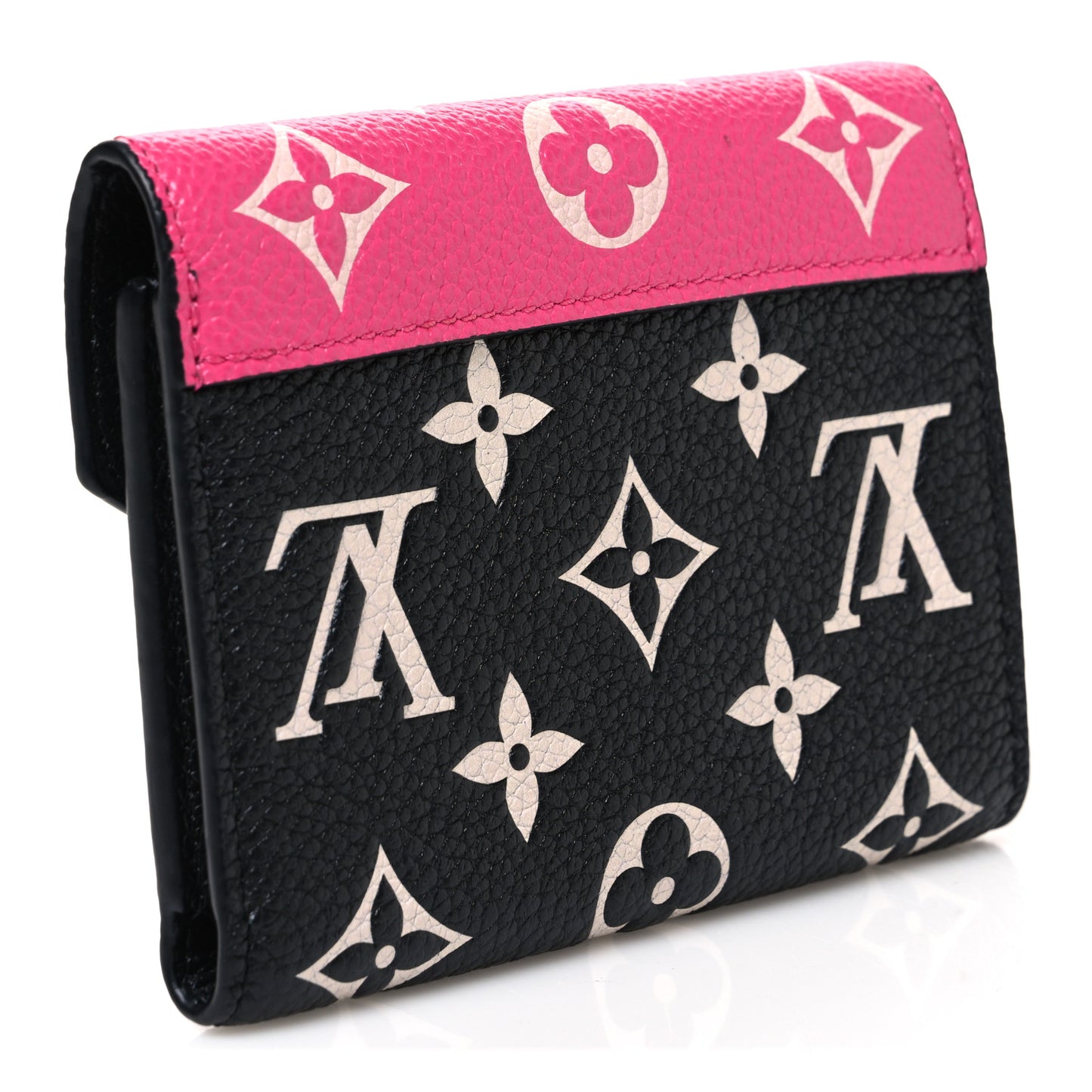 Empreinte Monogram Spring In The City Victorine Wallet Black White Pink