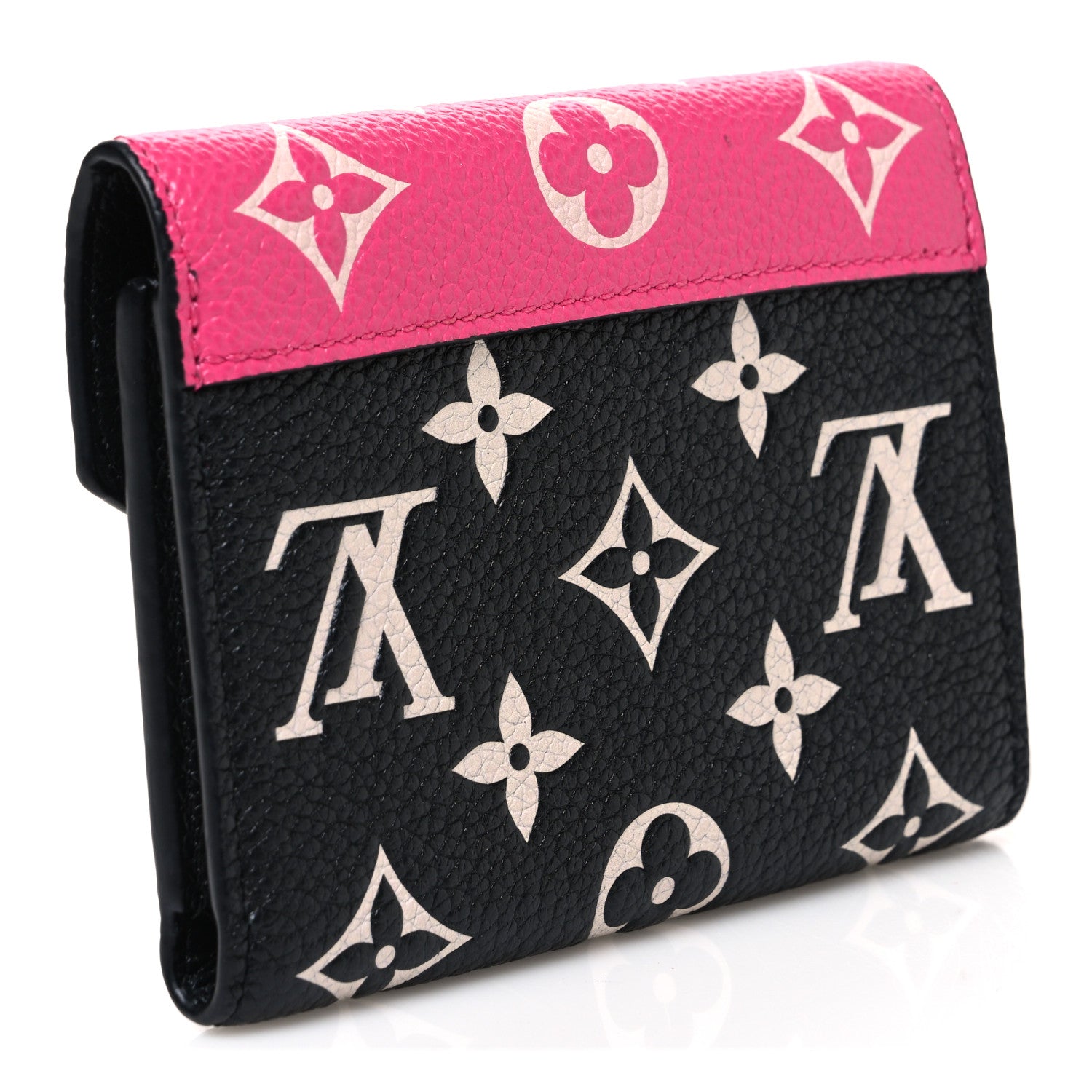 Louis Vuitton Empreinte Monogram Spring In The City Victorine Wallet Black White Pink 3 of 6