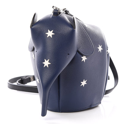 Loewe Calfskin Mini Star Elephant Crossbody Bag Marine 8 of 8