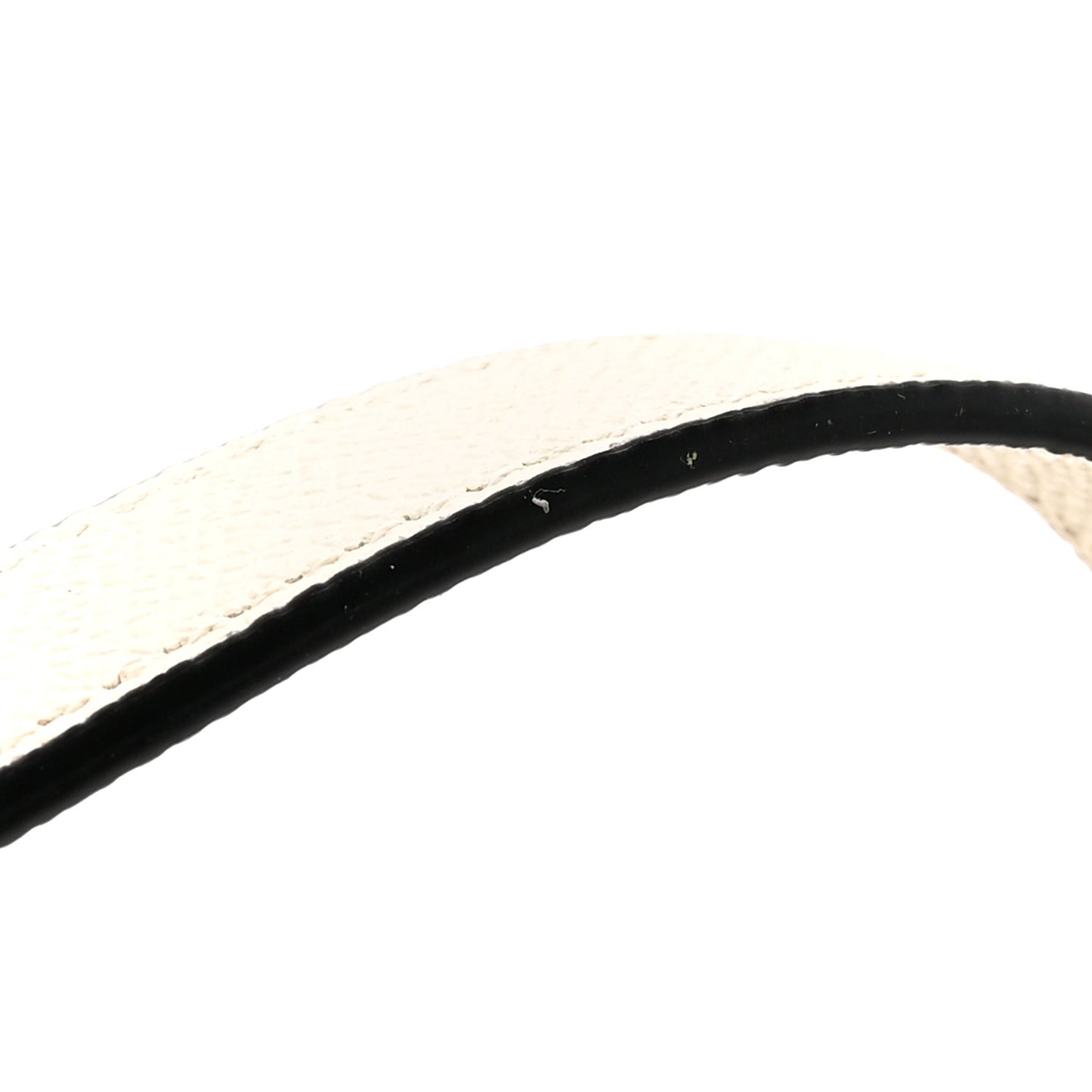 Grained Calfskin Saddle Bag With Strap Latte