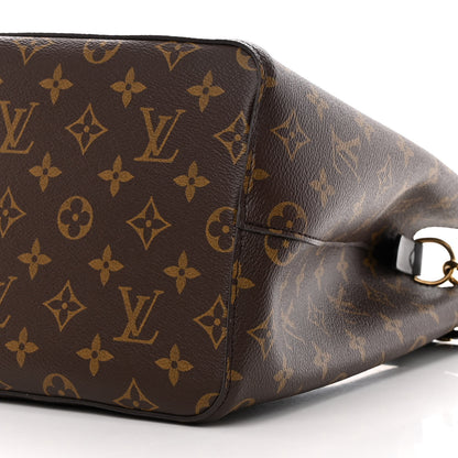 Louis Vuitton Monogram Neonoe MM Black 10 of 11