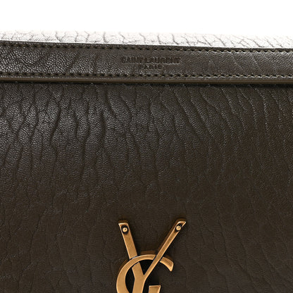 Saint Laurent Grained Lambskin Monogram Large Niki Chain Satchel Light Musk 7 of 9