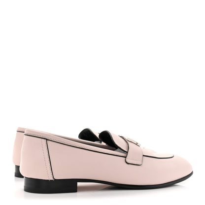 Hermes Calfskin Womens Paris Loafers 39 Rose Petale 4 of 13