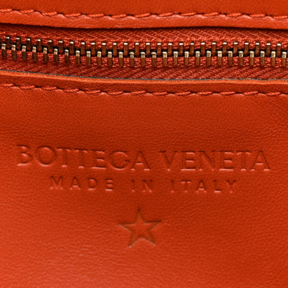 Bottega Veneta Grained Calfskin Maxi Intreccio Cassette Crossbody Bag Maple 6 of 12