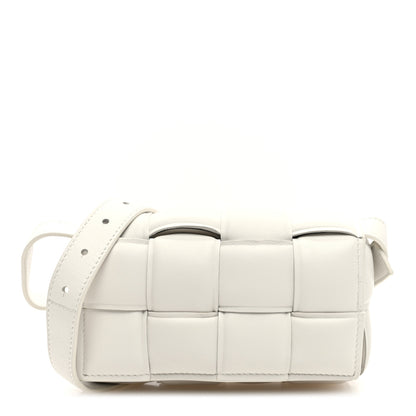 Bottega Veneta Nappa Maxi Intrecciato Padded The Belt Cassette Bag Chalk 1 of 9