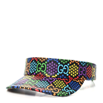 Gucci GG Supreme Monogram Psychedelic Izzy Visor M Black Multicolor 1 of 7