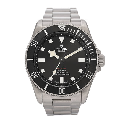 TUDOR Titanium 39mm Pelagos Automatic Watch Black 25407N 1 of 6