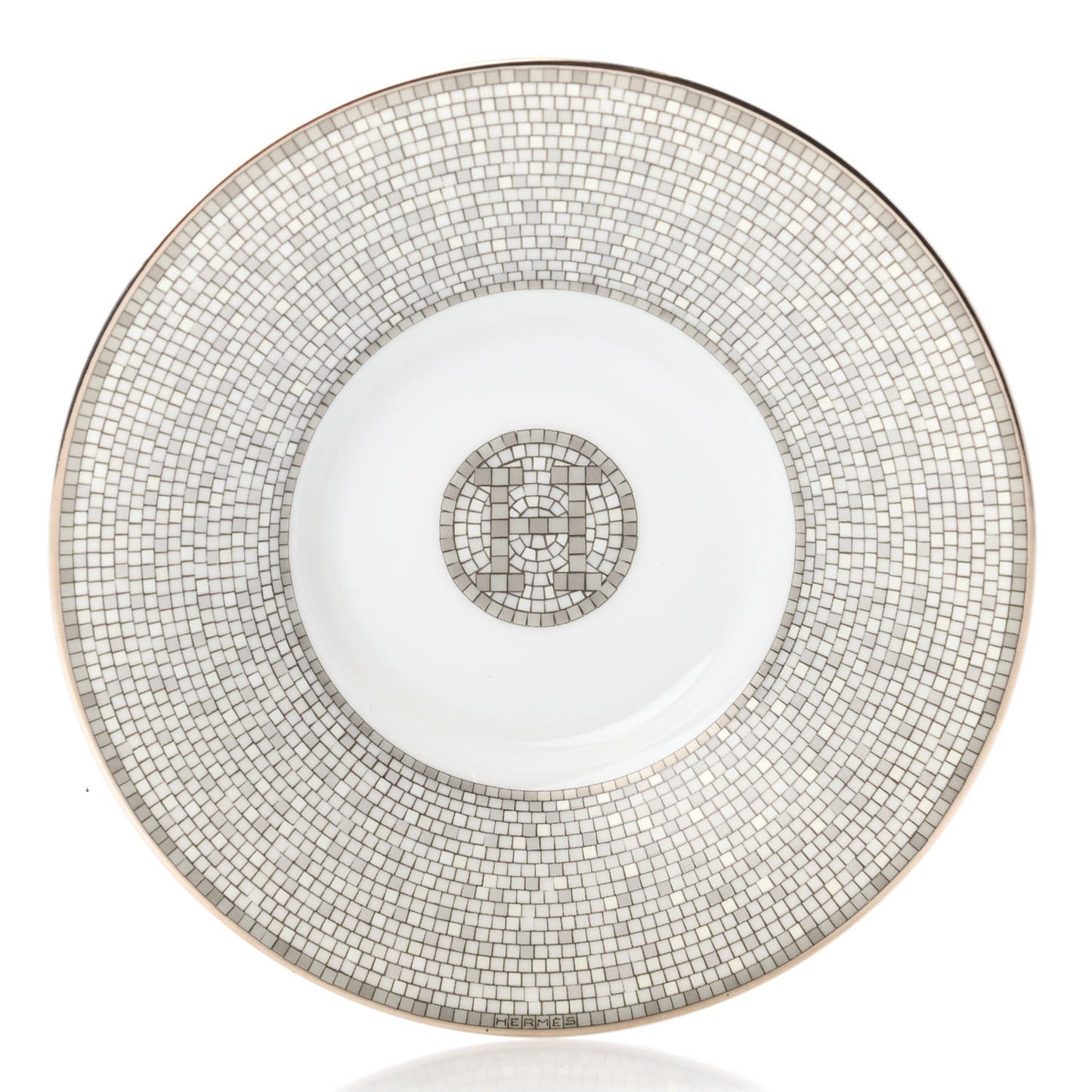 Porcelain Mosaique au 24 Coffee Cup and Saucer Set of 2