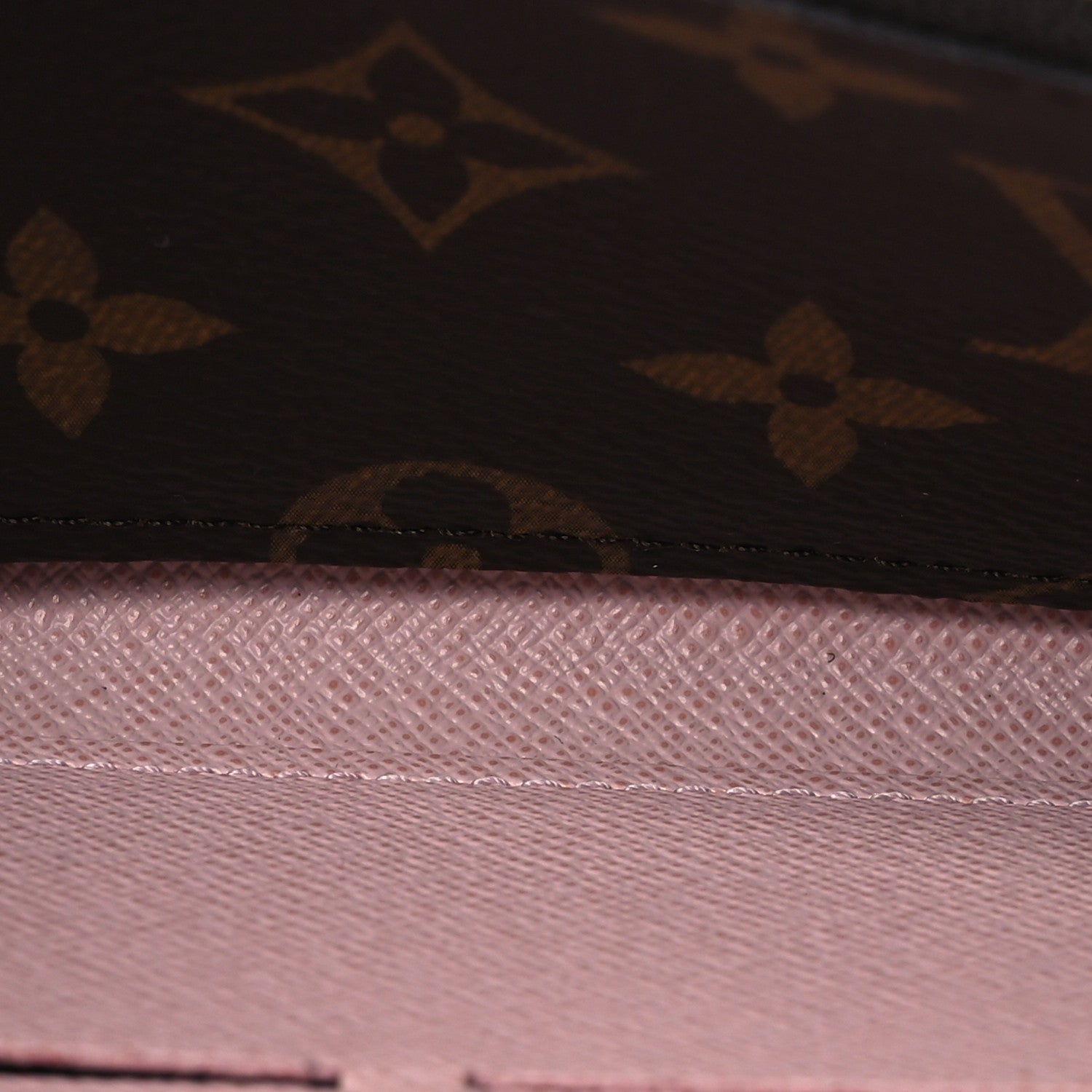 Louis Vuitton Monogram Clemence Wallet Rose Ballerine 6 of 11