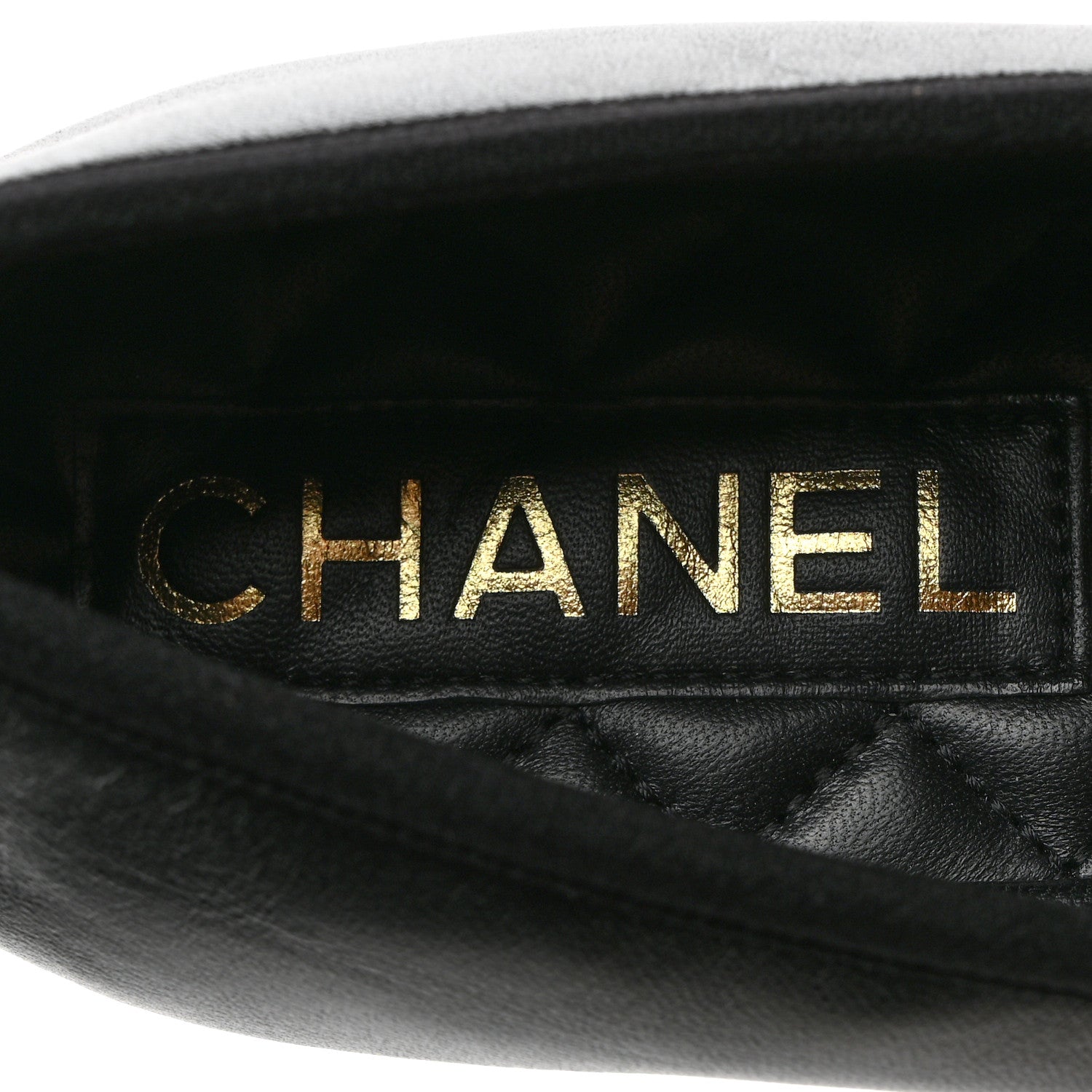 Chanel Lambskin Mary Jane Flats 37 Black 6 of 8