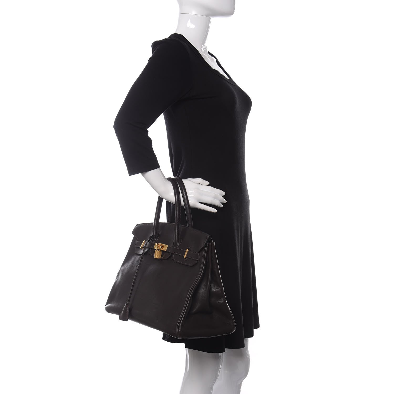 Hermes Evergrain Birkin 35 Ebene 2 of 15