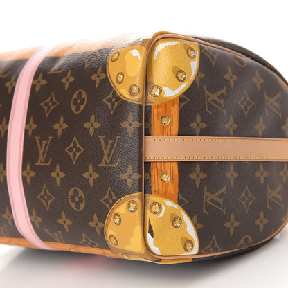 Louis Vuitton Monogram Summer Trunks Speedy Bandouliere 30 10 of 13