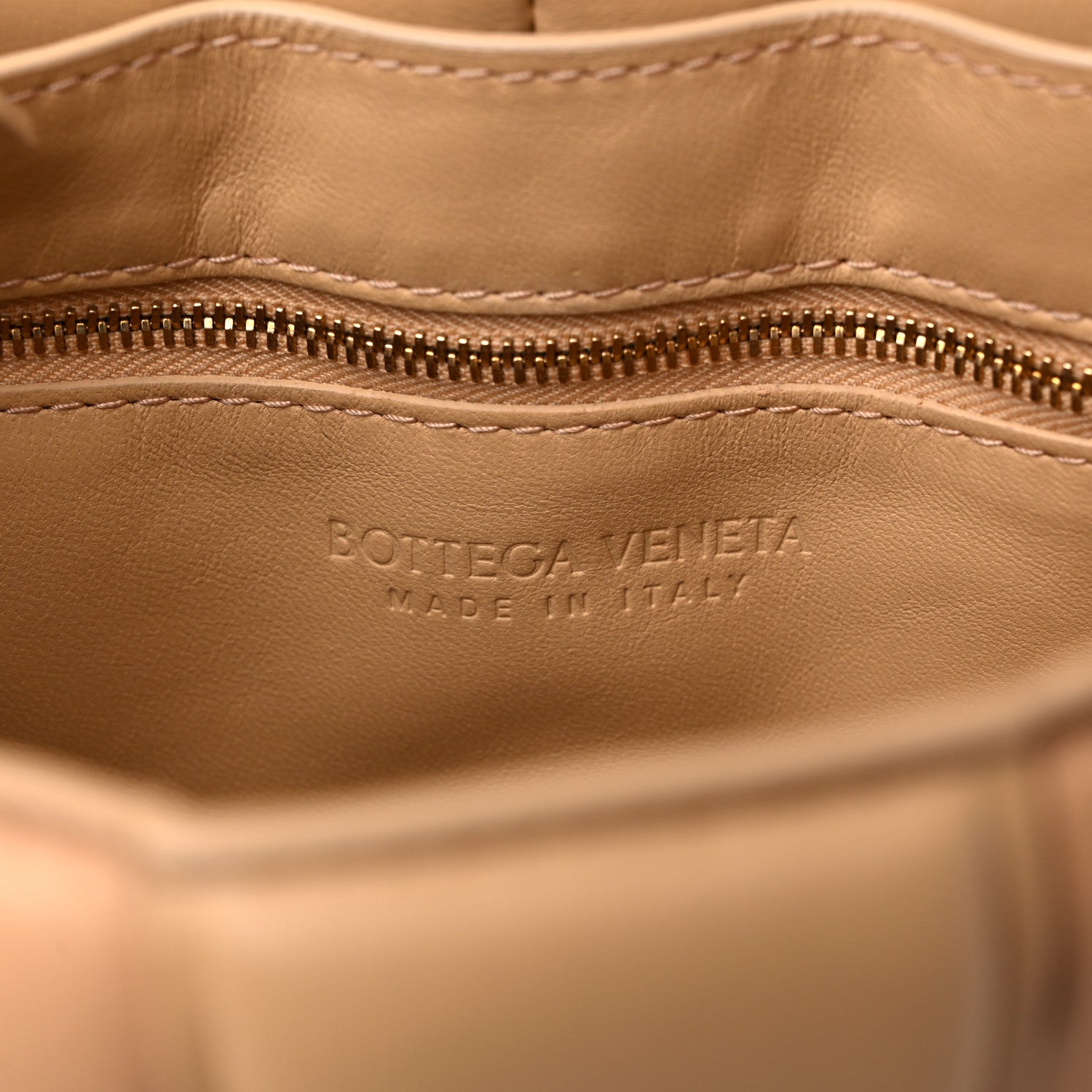 Bottega Veneta Nappa Maxi Intreccio Padded Cassette Crossbody Bag Almond 6 of 11