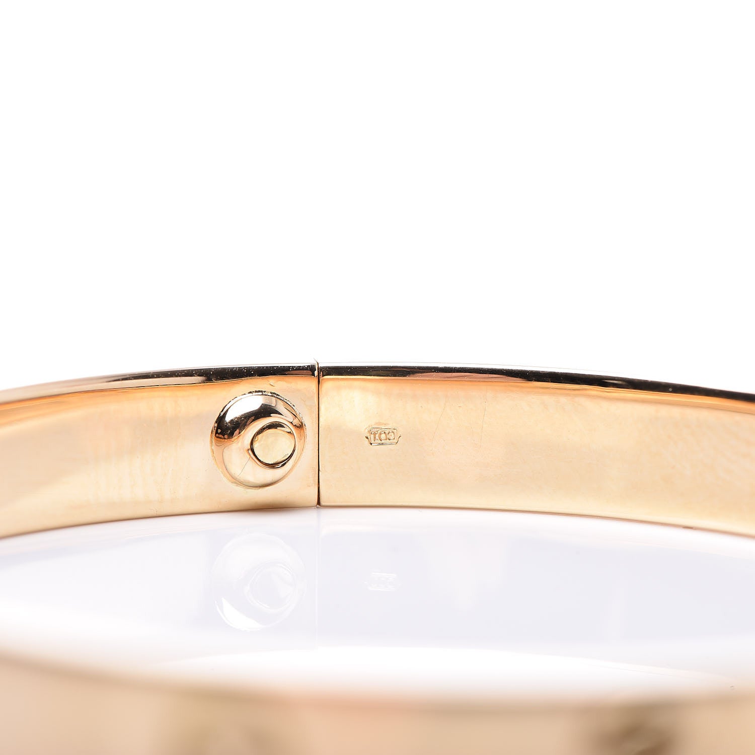Cartier 18K Yellow Gold LOVE Bracelet 18 6 of 7