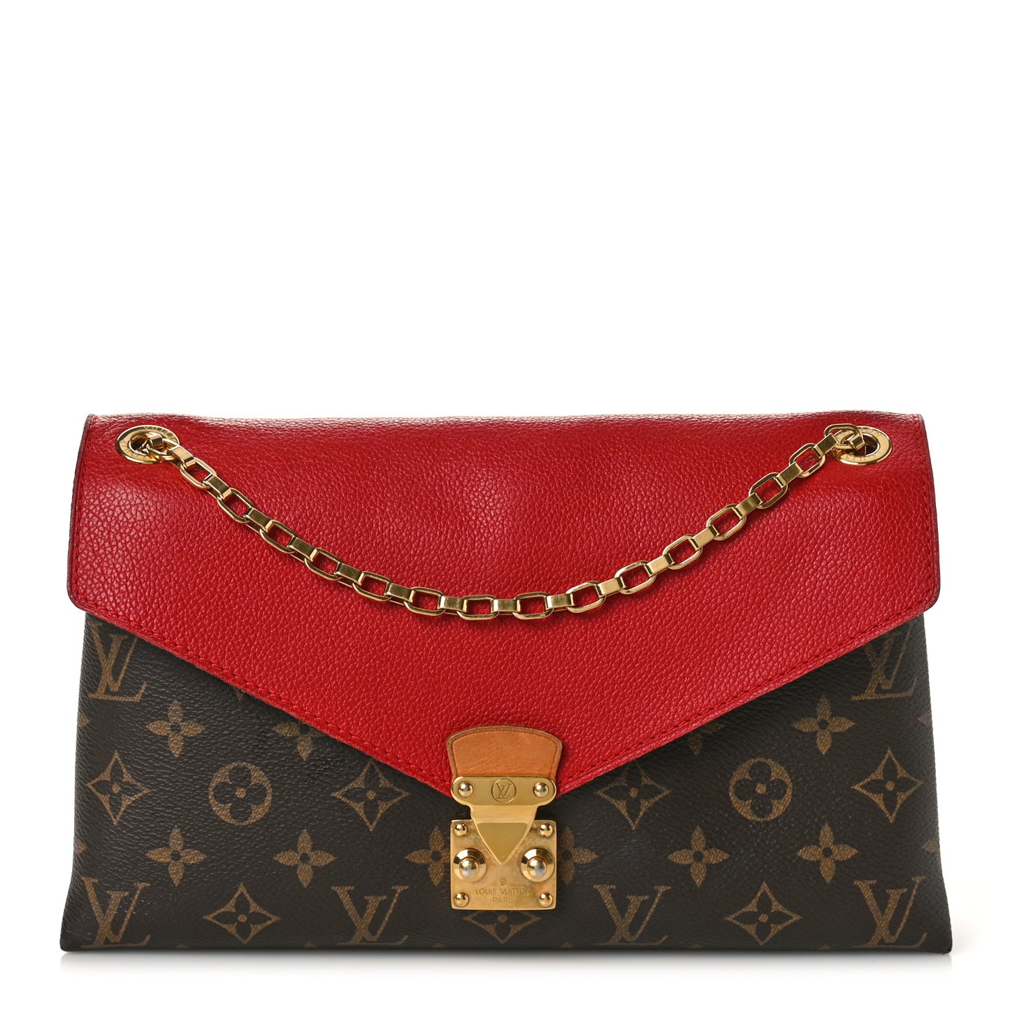 Monogram Pallas Chain Cherry