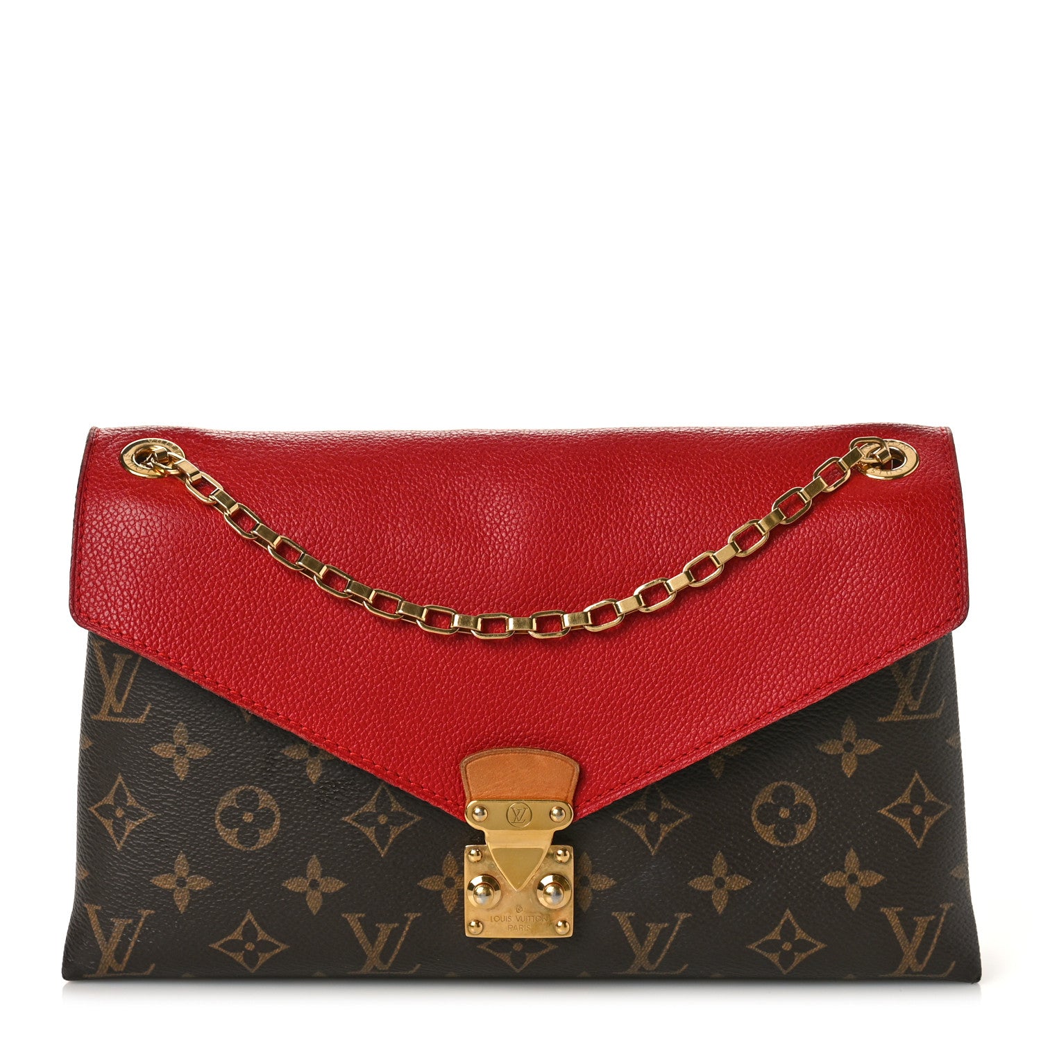 Louis Vuitton Monogram Pallas Chain Cherry 1 of 13