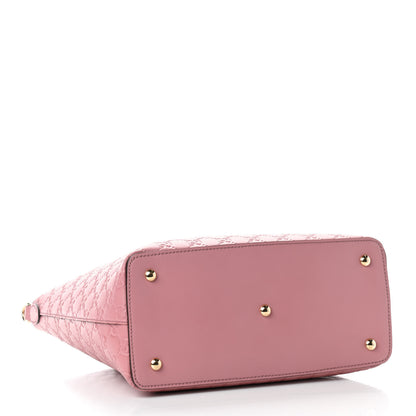 Gucci Guccissima Signature Linea A Foldover Tote Rose Baby Candy 4 of 9